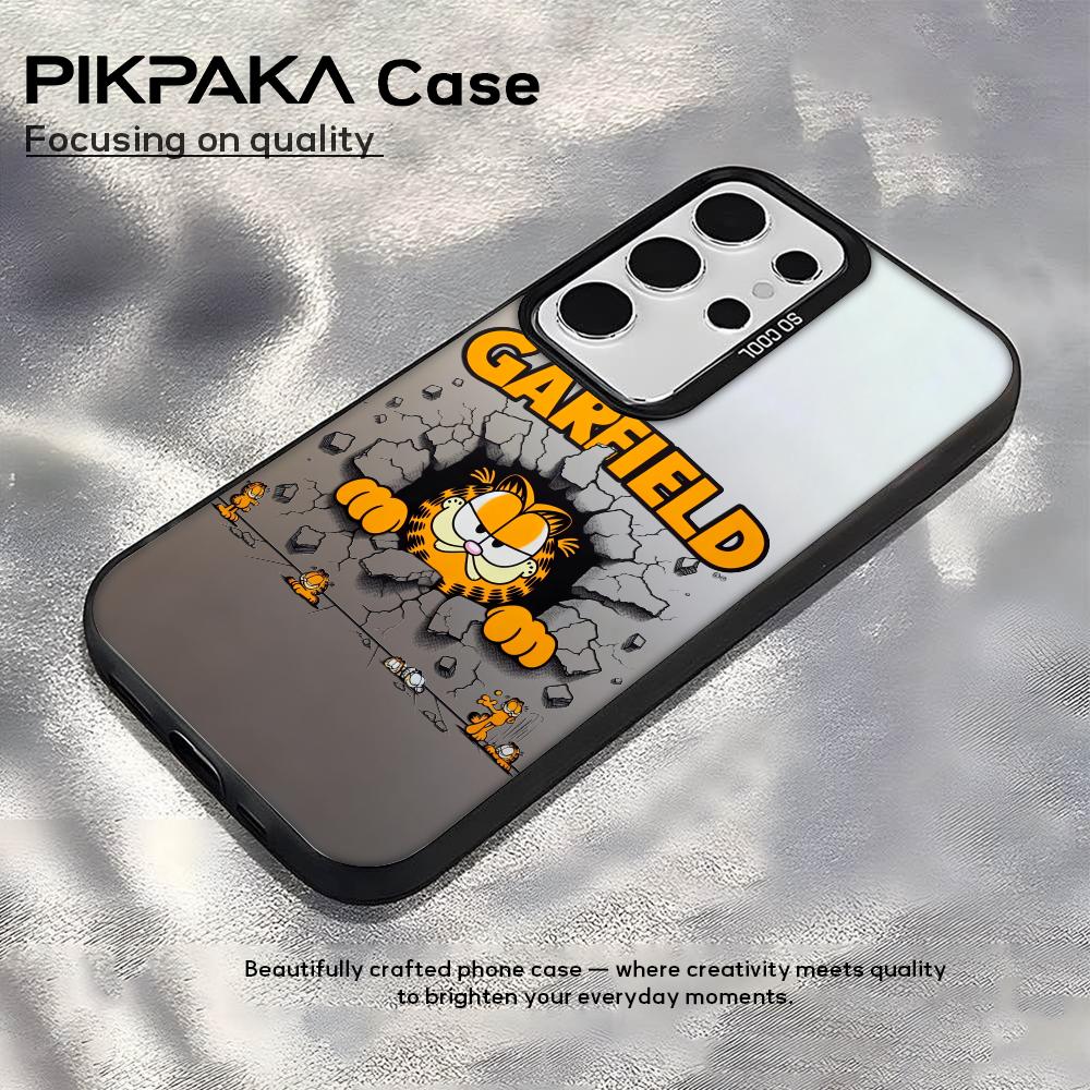 Phone Case Anime - G-ガーフィールドアニメかわいいスマホケース サムスン Galaxy S25 Edge S24