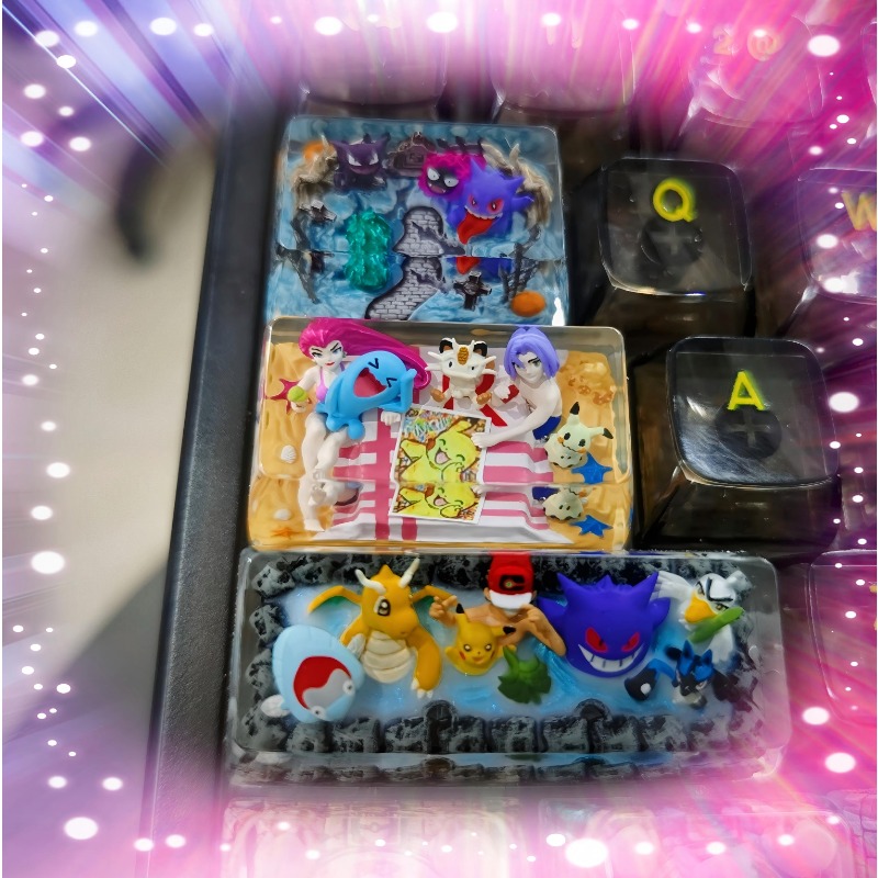 Keycap Artisan Anime - ポケモン アニメ キーキャップ 1U 1.25U 1.5U