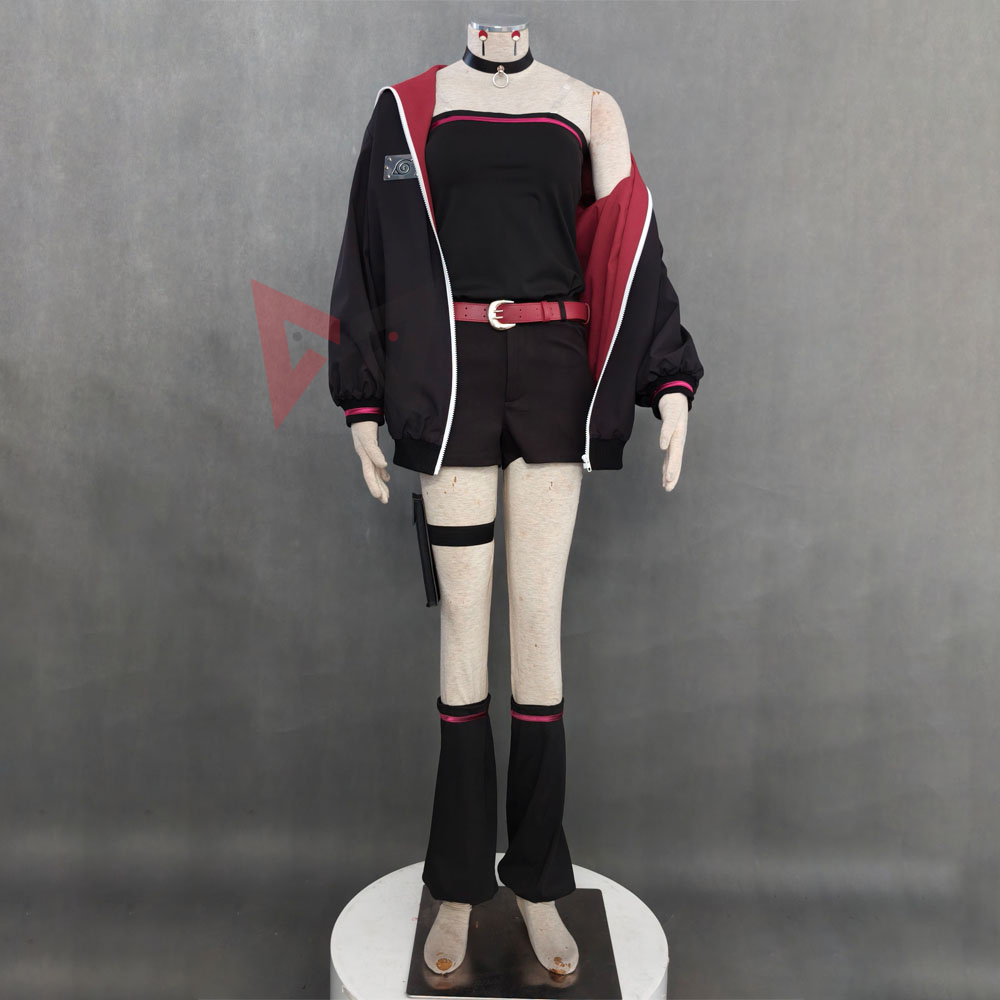 Anime Merchandise For Women - 新しい忍者ボルトウスウチハンサラダンコスプレ衣装シャツショーツジャケットレギンス用ゲームパーティーハロウィン大人プラスサイズ