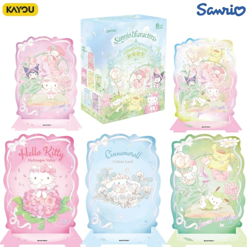 Anime Merchandise Bd - KAYOU サンリオキャラクターズ ウィスパーフローラルスクロール アクリルスタンド アニメキャラクター ホビーグッズ