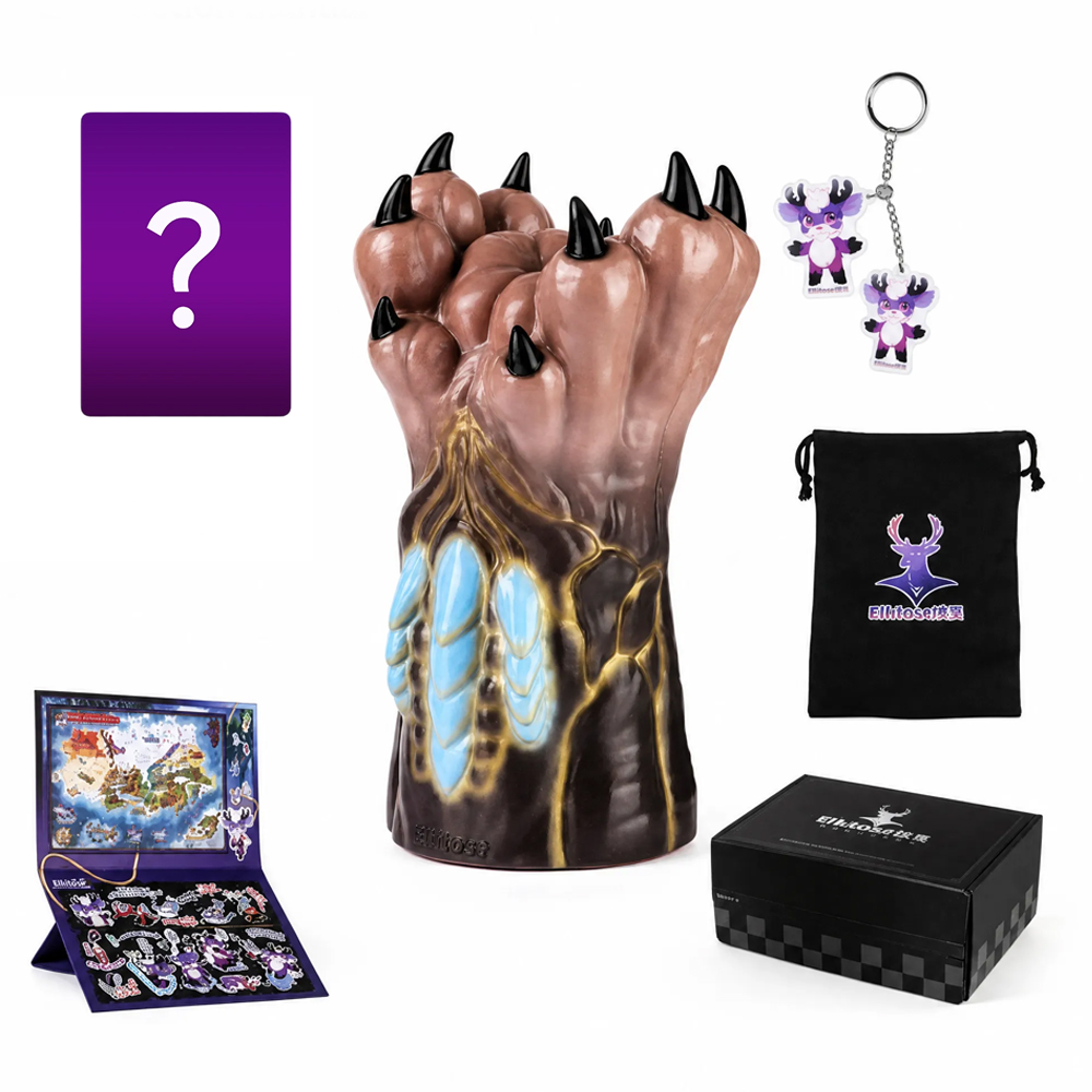 Anime Merchandise For Men - 2Dアニメ風の毛むくじゃらした獣の爪を模したシリコン製自慰器。全身を覆う形状で、男性向けのタイトな大人のための性具。関連グッズも販売。