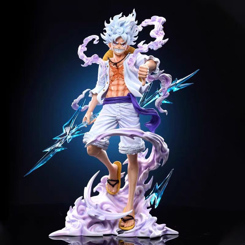 Anime Merchandise From Japan - ワンピース モンキー・D・ルフィ 太陽神 PVC製スタティックスタンドモデル ライトニングデコレーション 日本アニメグッズ