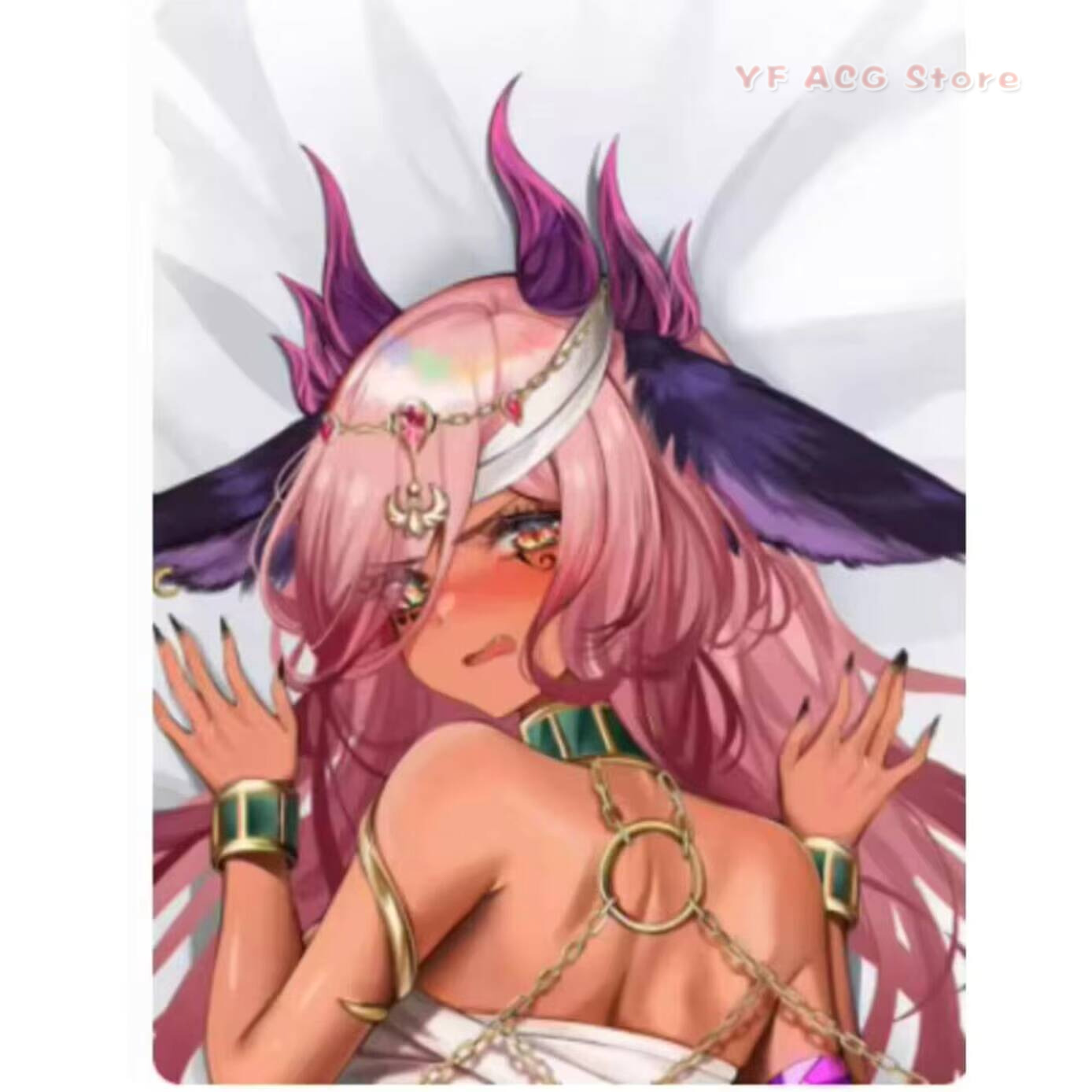 Body Pillow Cover - Trickywi Vtuber セクシーなヒンボディクッション Acg 寝具枕カバーギフトアニメ抱き枕新 NWS