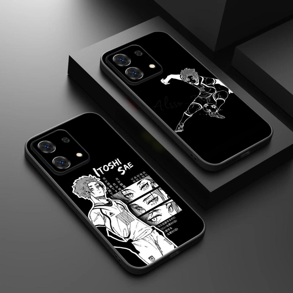 Phone Case Anime - Sae itoshiクールなアニメマン柄 Redmi Note 14 13