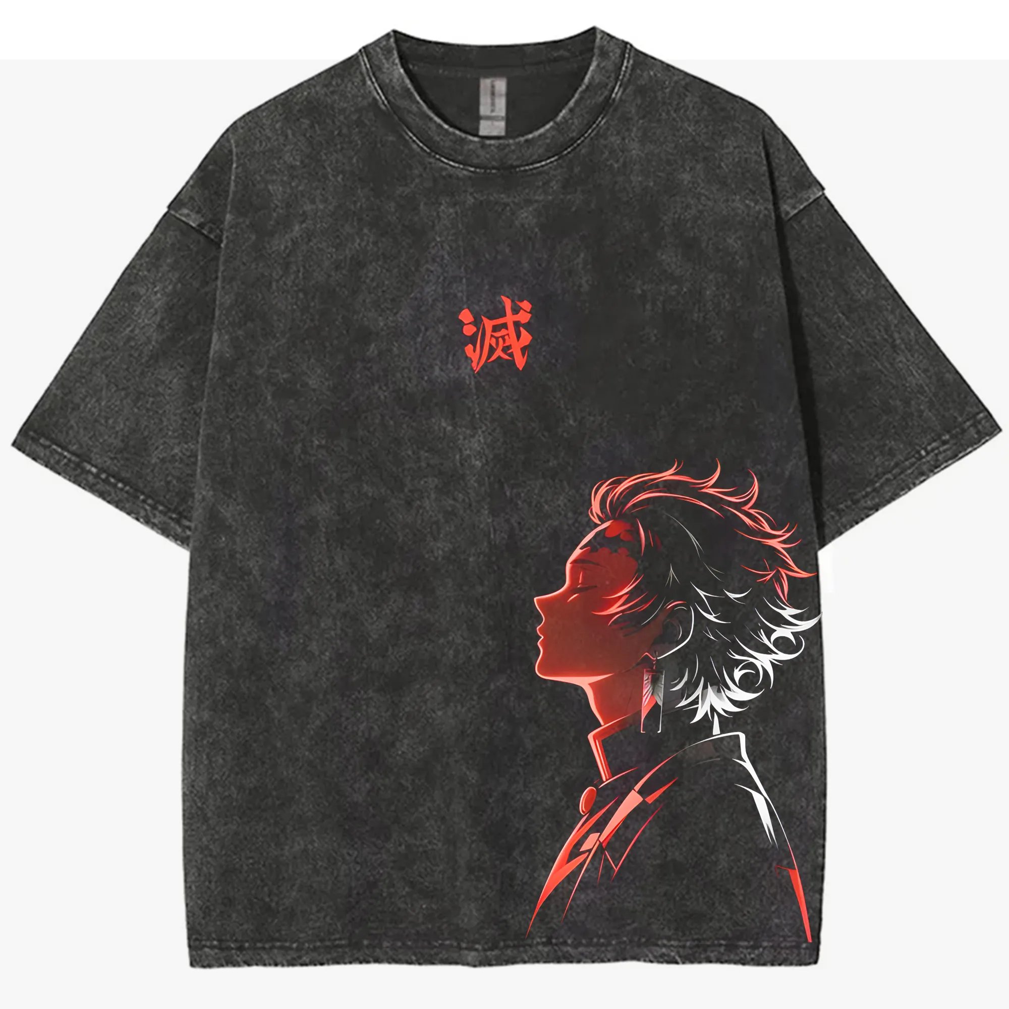 ストリートウェア 鬼滅の刃 ヴィンテージ ウォッシュド グラ - Anime Merchandise For Women のレビューと価格