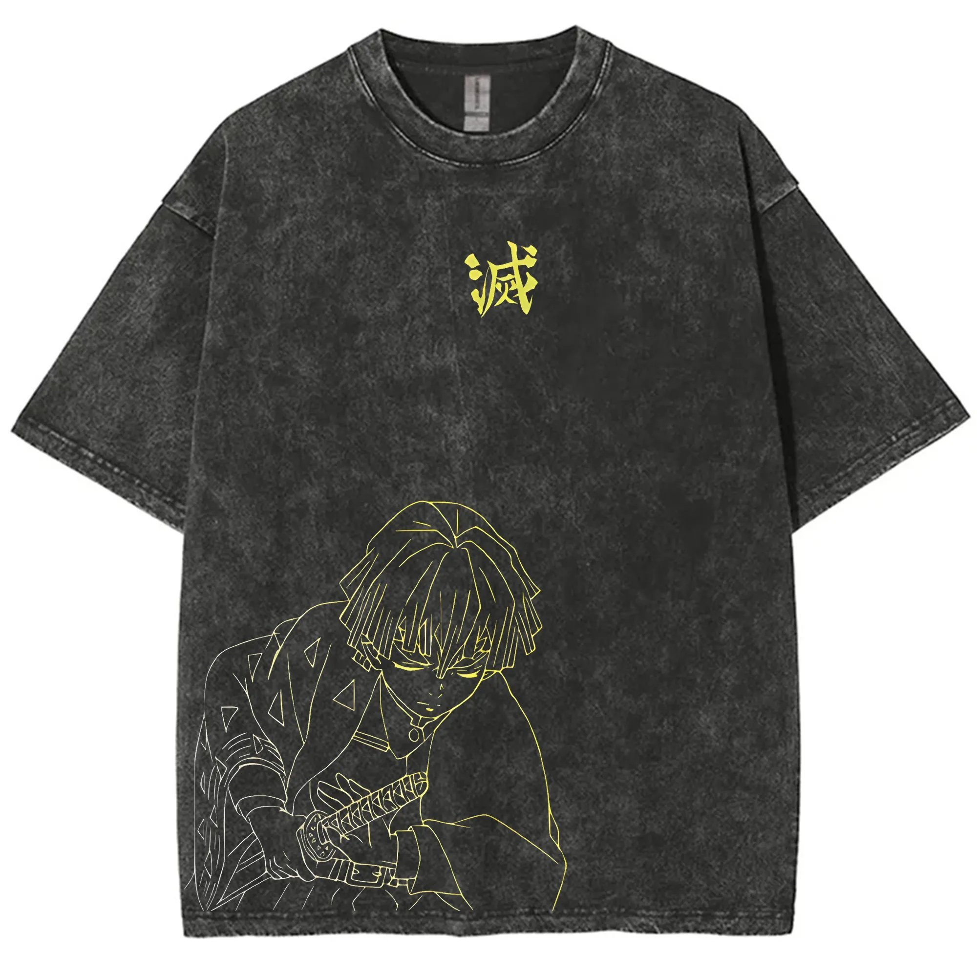 ストリートウェア 鬼滅の刃 ヴィンテージ ウォッシュド グラ - Anime Merchandise For Women のレビューと価格