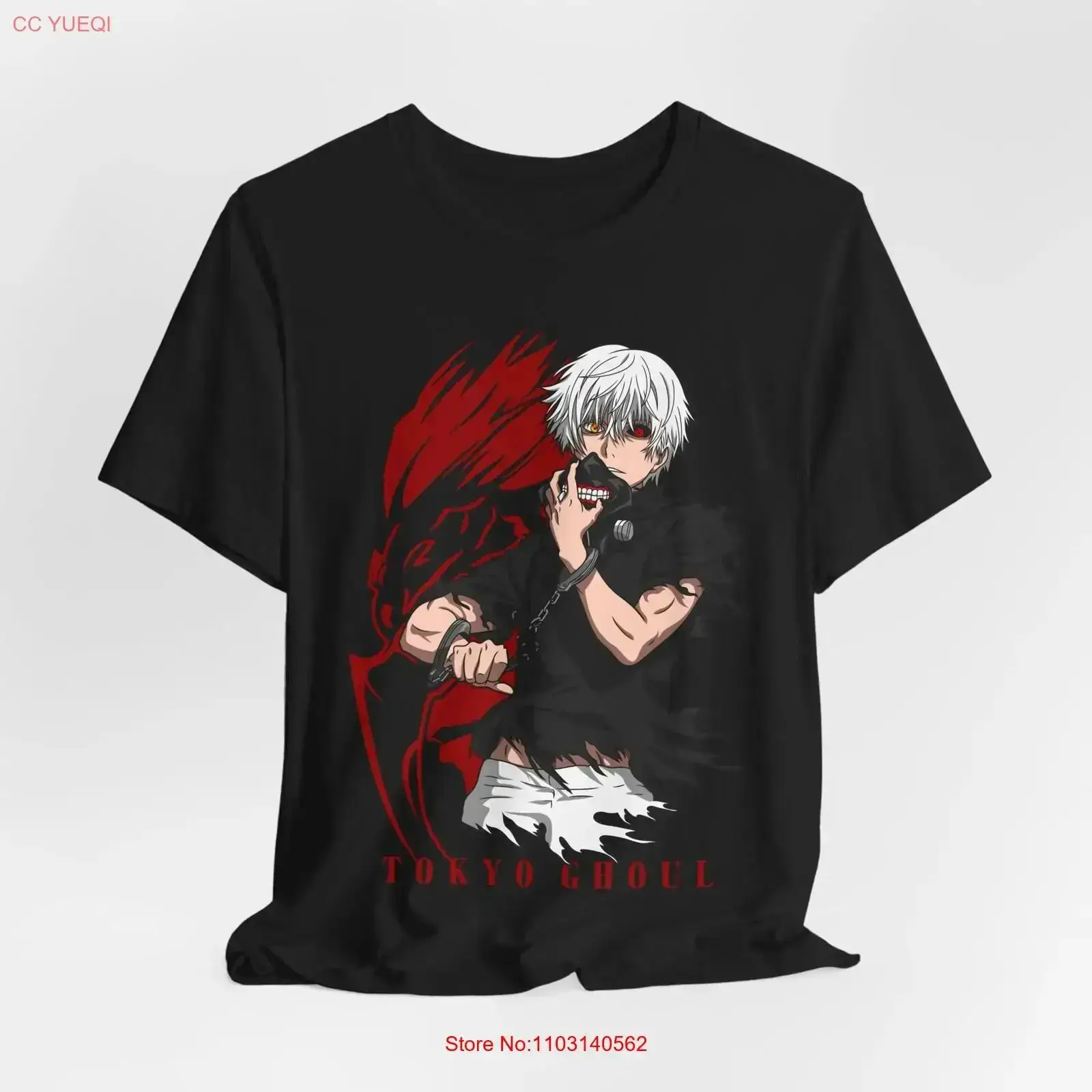 東京グールアニメ Tシャツ ファングッズ ヴィンテージ ウォ - Anime Merchandise For Men のレビューと価格