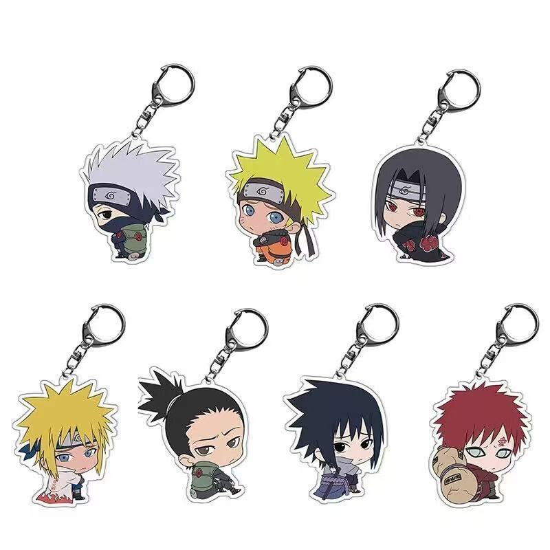 ナルトちび漫画かわいいアクリルキーホルダー　オリジナルアニメ - Anime Merchandise Naruto のレビューと価格