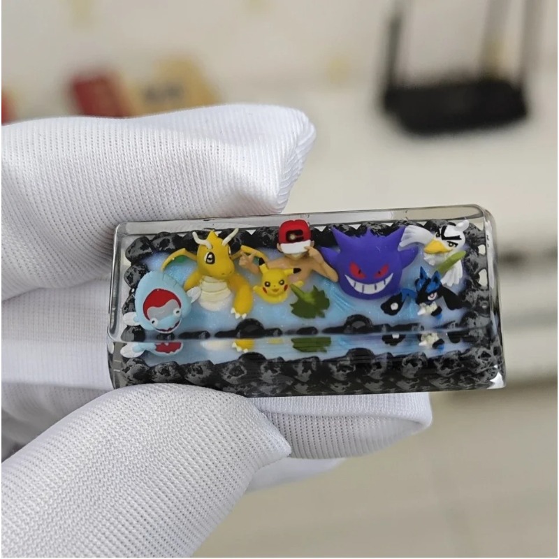 ポケモン アニメ キーキャップ 1U 1.25U 1.5U  - Keycap Artisan Anime のレビューと価格