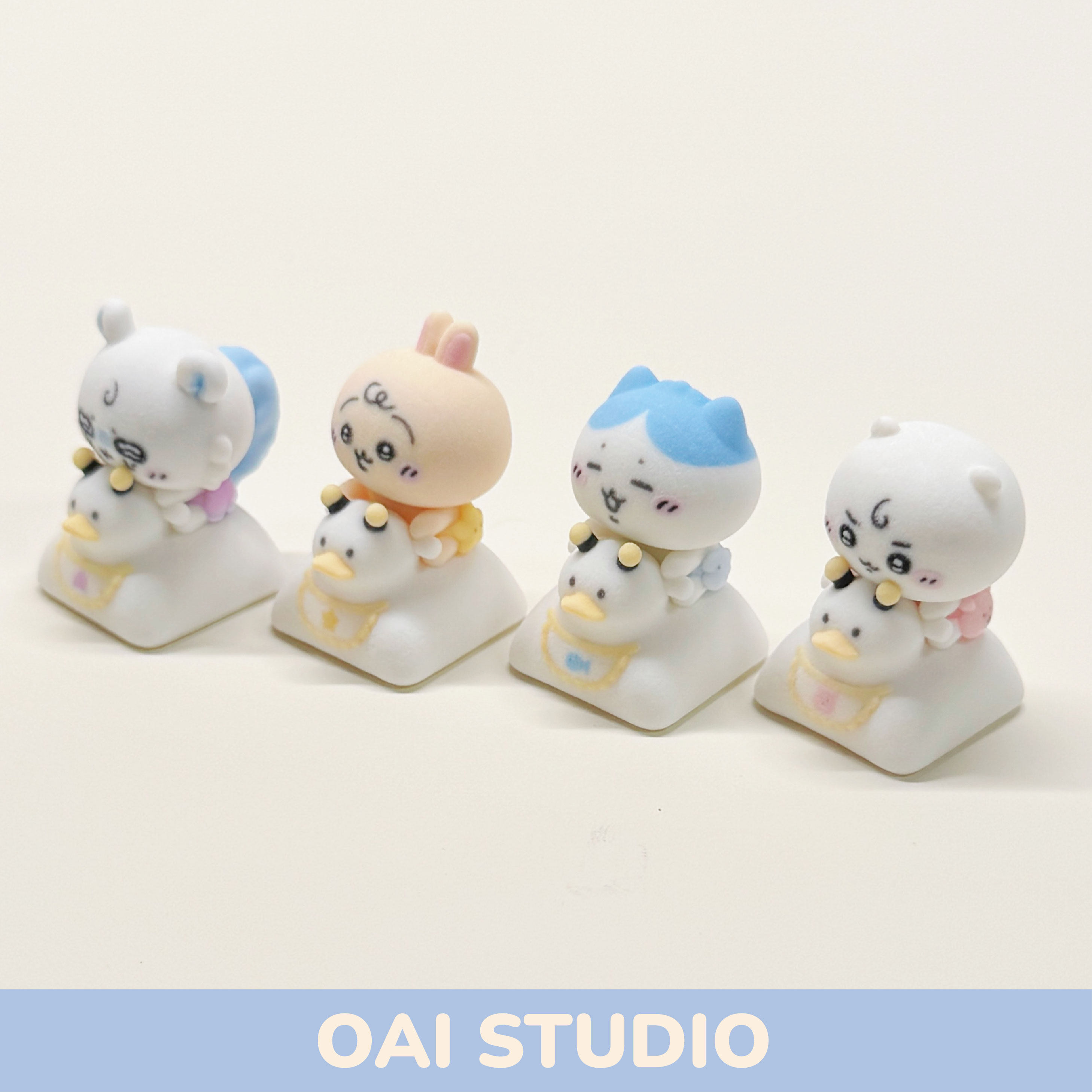 かわいいモモンガちいかわシリーズ Q バージョンキーキャップ - Keycap Artisan Anime のレビューと価格
