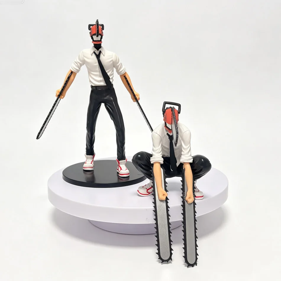 18cmのチェンソーマン・デンジのフィギュア。立ち姿としゃが - Anime Merchandise From Japan のレビューと価格