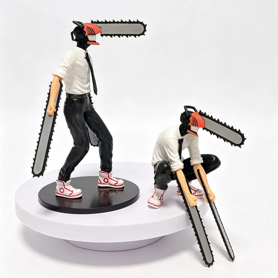 18cmのチェンソーマン・デンジのフィギュア。立ち姿としゃが - Anime Merchandise From Japan のレビューと価格