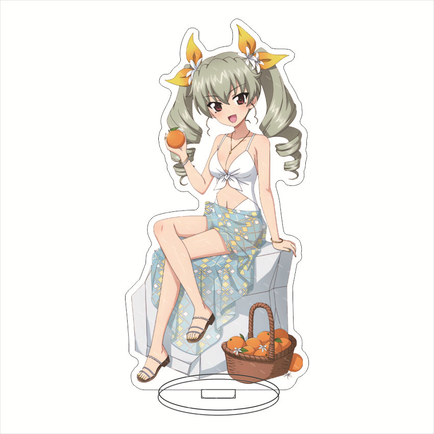 16 センチメートルアニメアクリルスタンド少女と戦車西住美穂 - Anime Merchandise Toys のレビューと価格