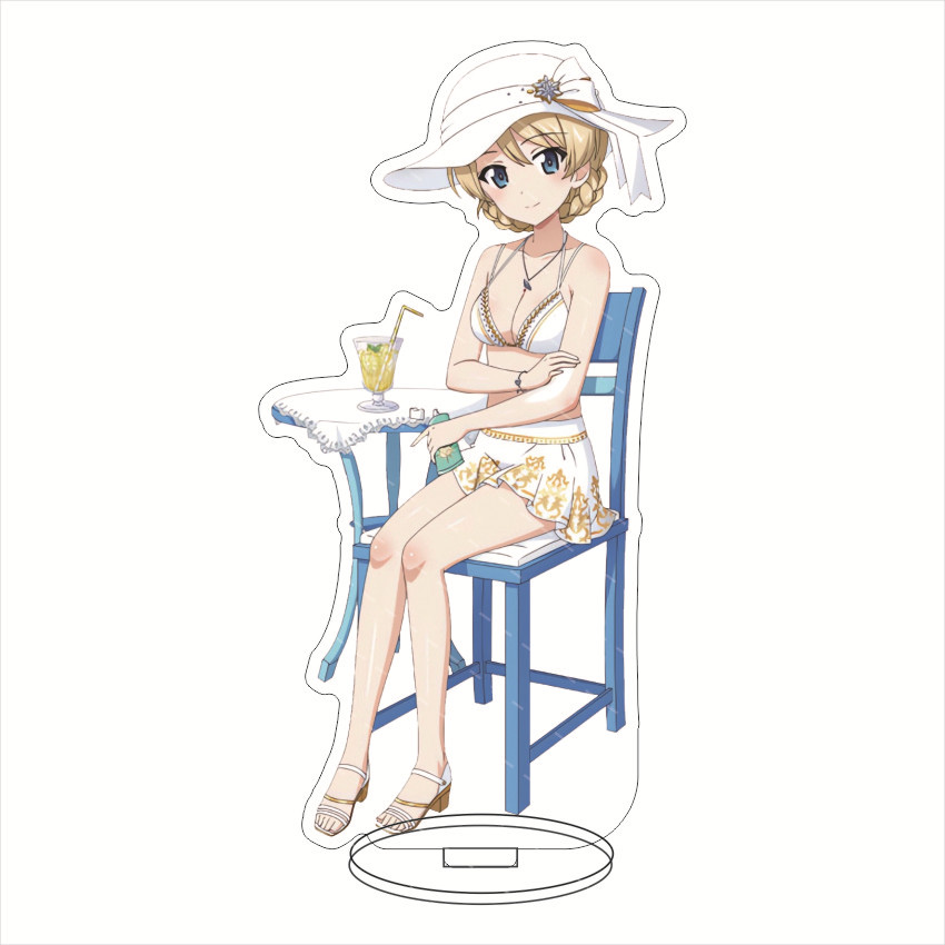 16 センチメートルアニメアクリルスタンド少女と戦車西住美穂 - Anime Merchandise Toys のレビューと価格