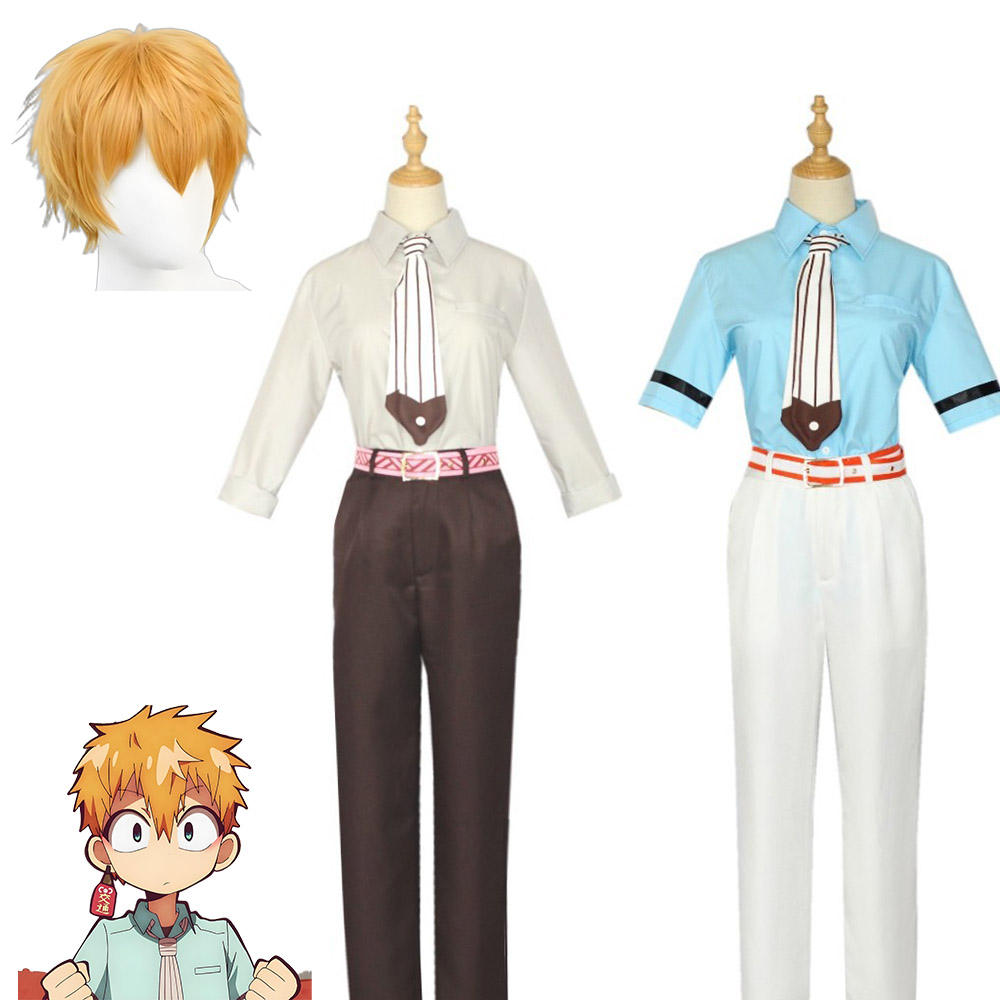 アニメコスプレ トイレの花子くん 湯本こう コスチューム ウ - Anime Merchandise For Women のレビューと価格