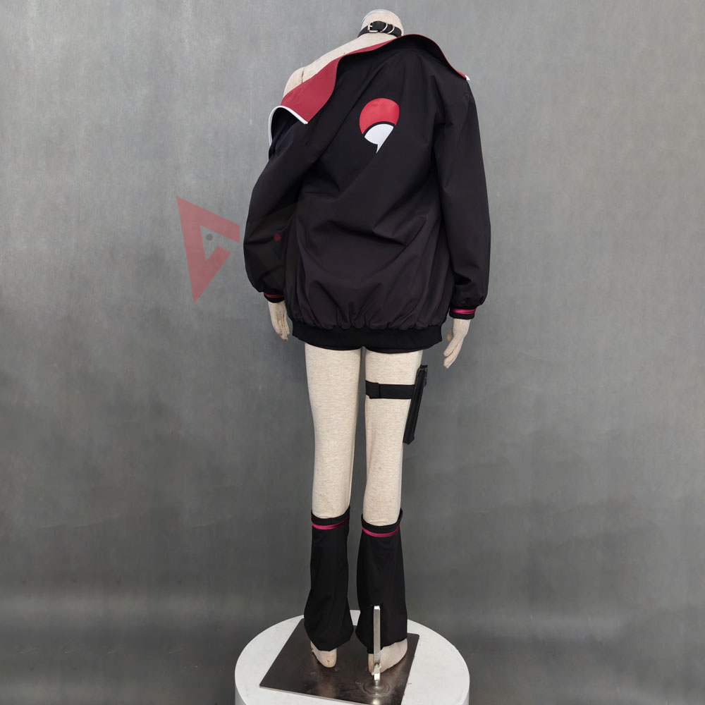 新しい忍者ボルトウスウチハンサラダンコスプレ衣装シャツショー - Anime Merchandise For Women のレビューと価格