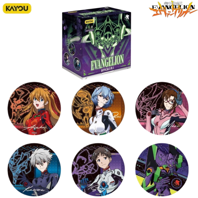 KAYOU 新世紀エヴァンゲリオンバッジシリーズアニメキャラ - Anime Merchandise Bd のレビューと価格