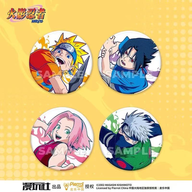 オリジナル ナルト スポットシリーズ ブリキバッジ ピン ブ - Anime Merchandise Naruto のレビューと価格