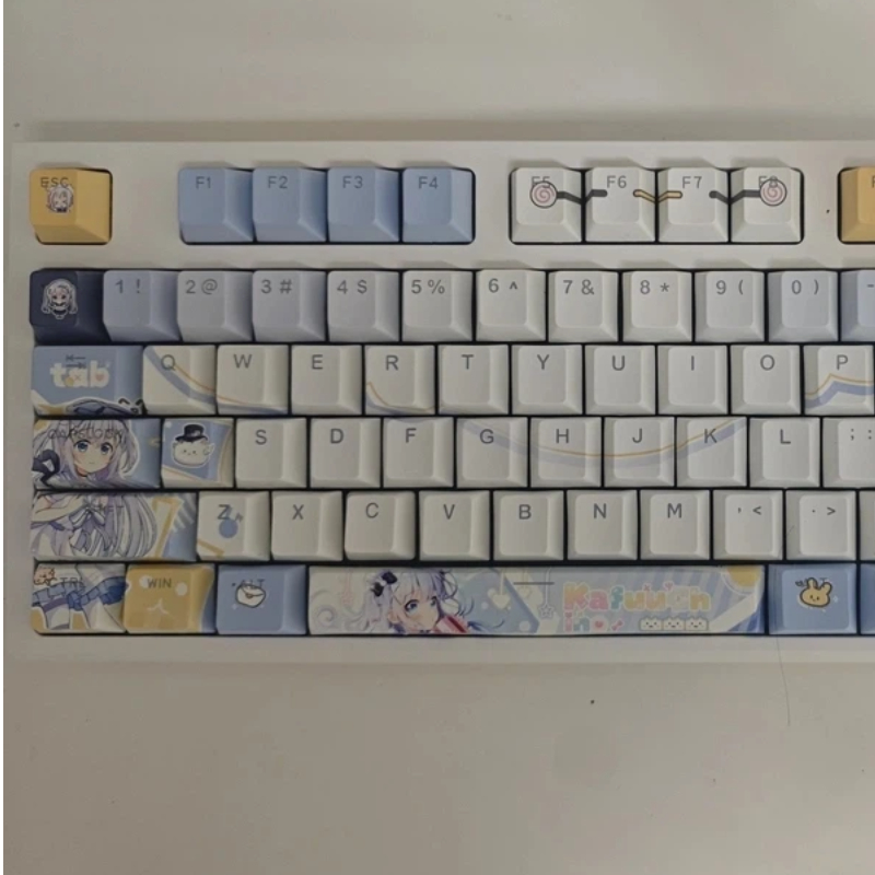 命令はウサギですか？ カフー・チノ アニメテーマキーキャップ - Keycap Artisan Anime のレビューと価格