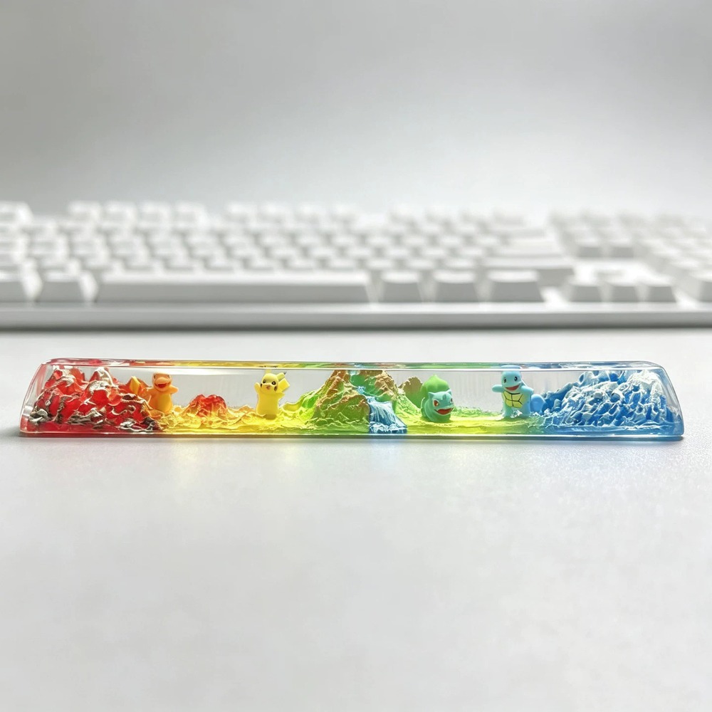 ポケモン 立体キーキャップ イーブイ レジンスペースバー ‌ - Keycap Artisan Anime のレビューと価格