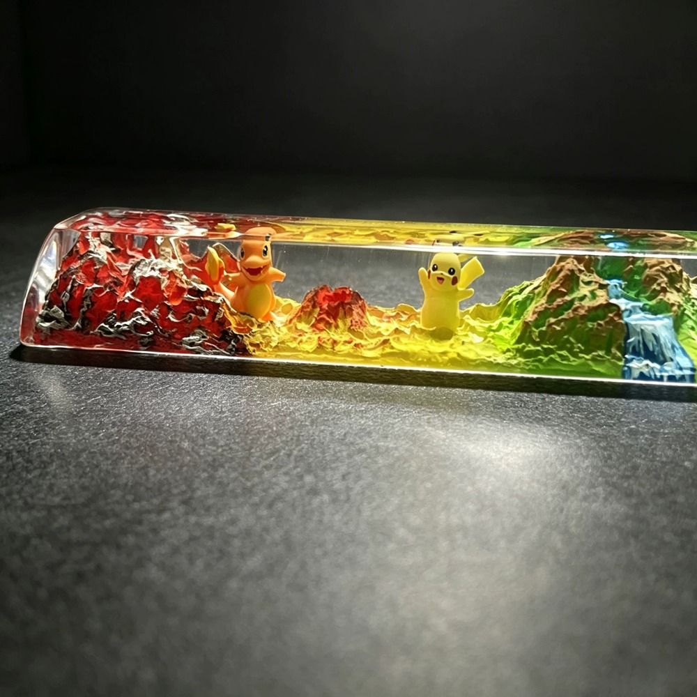 ポケモン 立体キーキャップ イーブイ レジンスペースバー ‌ - Keycap Artisan Anime のレビューと価格