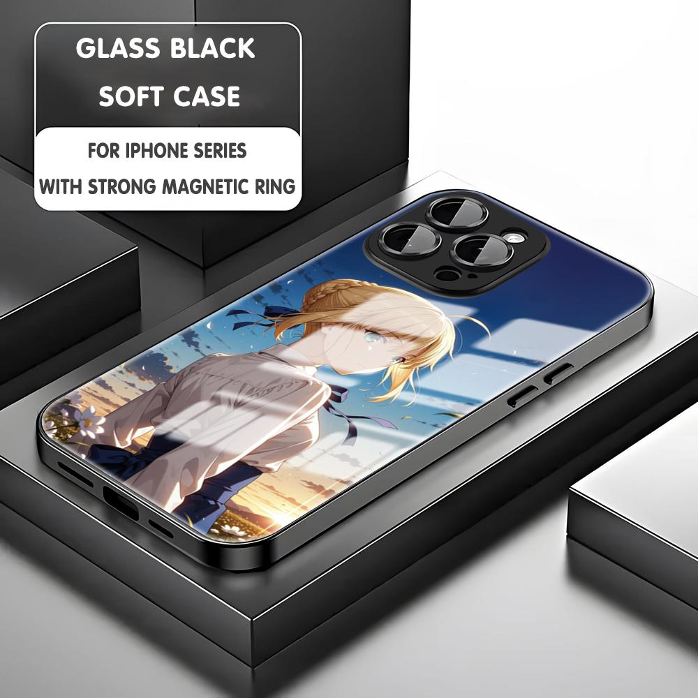 アニメ「Fate」Saberのスマホケース iPhone 1 - Phone Case Anime のレビューと価格
