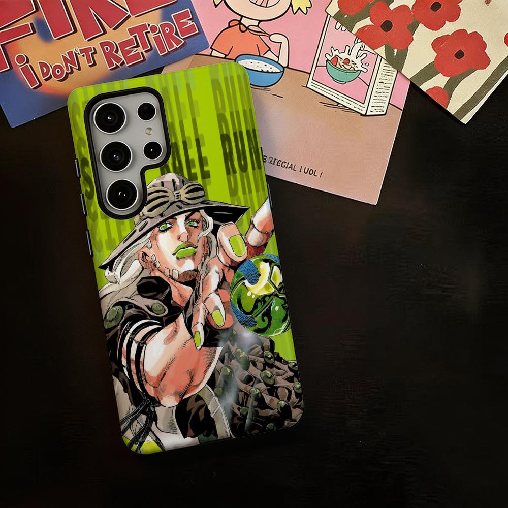 ホットクールアニメ J-JOJO スティールボールラン スマ - Phone Case Anime のレビューと価格