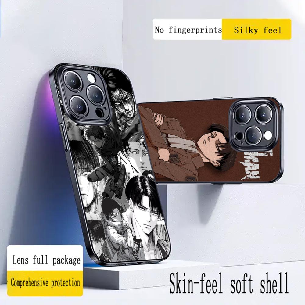 リヴァイ・アッカーマン クールなアニメ男性柄 iPhoneケ - Phone Case Anime のレビューと価格
