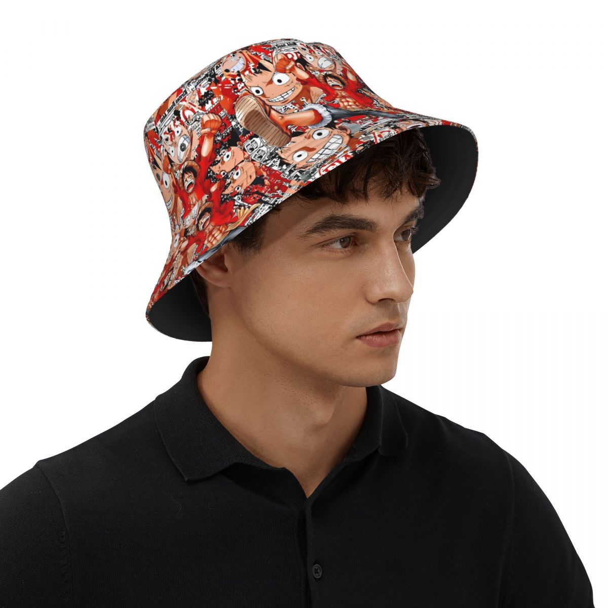 アニメワンピースルフィバケットハット春帽子商品釣り帽子ハイキ - Anime Merchandise For Men のレビューと価格