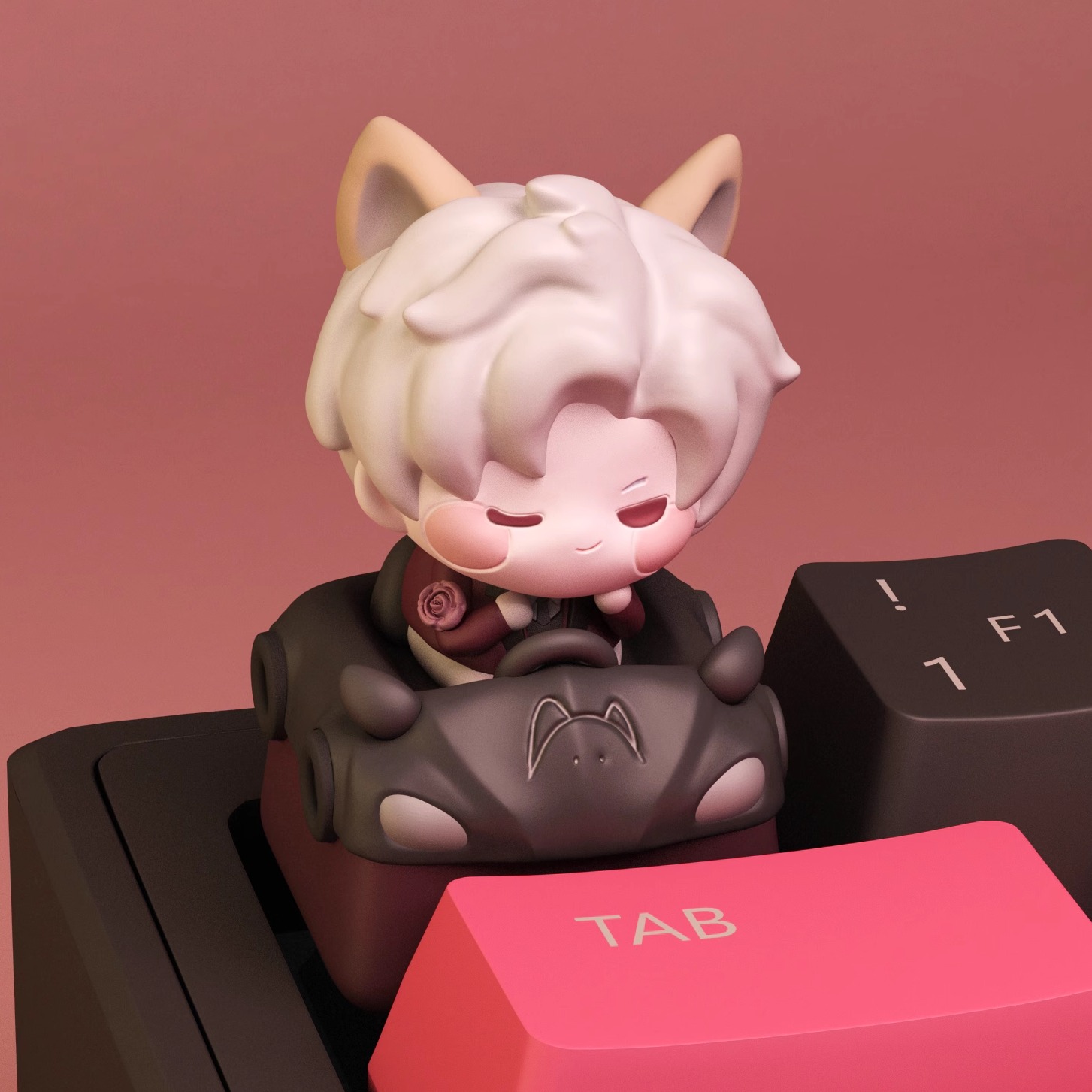 愛とディープスペースの職人技キーキャップ　秦楚旗裕星輝　可愛 - Keycap Artisan Anime のレビューと価格