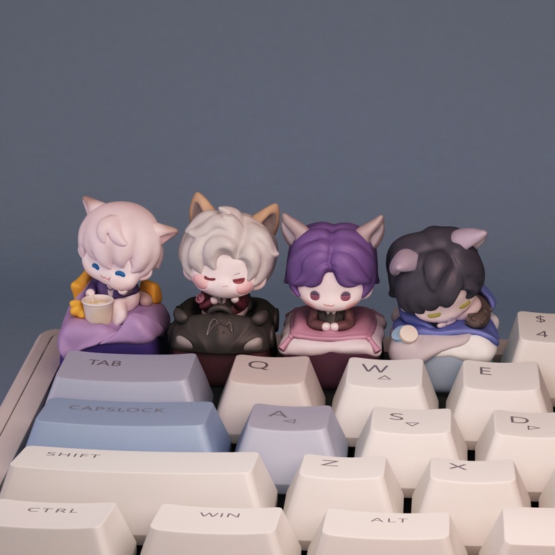 愛とディープスペースの職人技キーキャップ　秦楚旗裕星輝　可愛 - Keycap Artisan Anime のレビューと価格