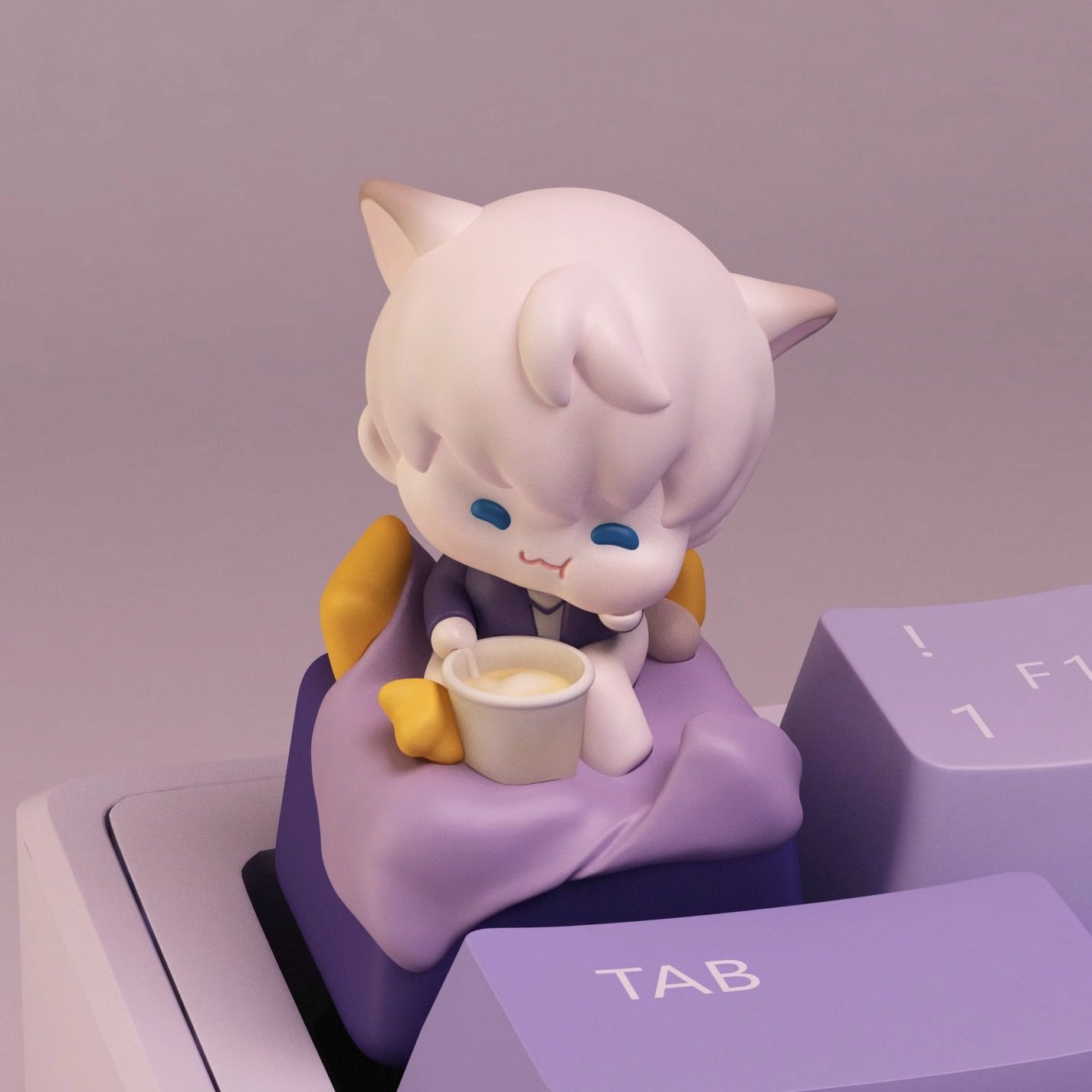 愛とディープスペースの職人技キーキャップ　秦楚旗裕星輝　可愛 - Keycap Artisan Anime のレビューと価格