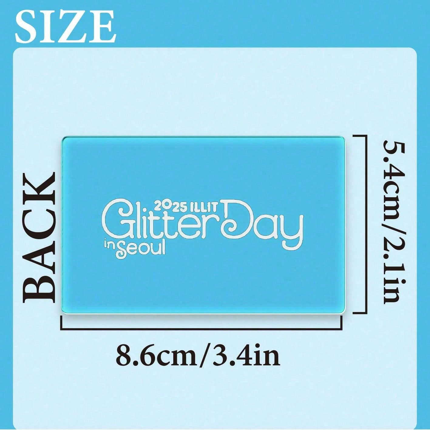 Ill-Itカード、IDカード、グリッターデイグッズカード、 - Anime Merch Store のレビューと価格